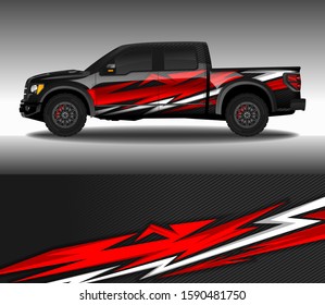 Car wrap decal design vector, custom livery race rally car vehicle sticker and tinting.