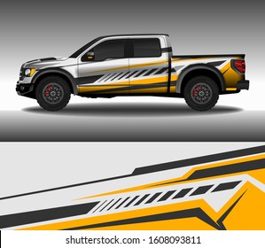 Car Wrap Decal Design Vector Custom Stock Vector (Royalty Free) 1608093811