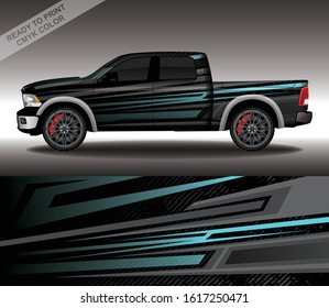 Car wrap decal design vector, custom livery race rally car vehicle sticker and tinting.