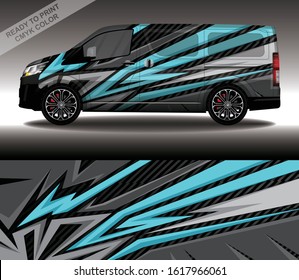 Car wrap decal design vector, custom livery race rally car vehicle sticker and tinting.
