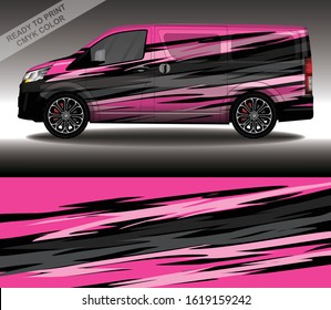 Car wrap decal design vector, custom livery race rally car vehicle sticker and tinting.