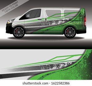 Car wrap decal design vector, custom livery race rally car vehicle sticker and tinting.