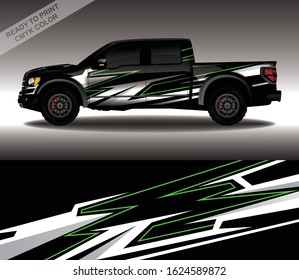 Car wrap decal design vector, custom livery race rally car vehicle sticker and tinting.
