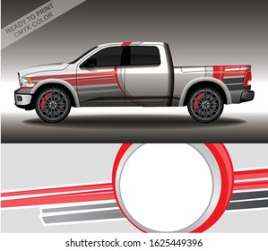 Car wrap decal design vector, custom livery race rally car vehicle sticker and tinting.