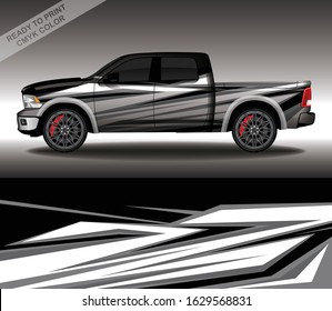 Car wrap decal design vector, custom livery race rally car vehicle sticker and tinting.