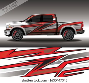 Car wrap decal design vector, custom livery race rally car vehicle sticker and tinting.