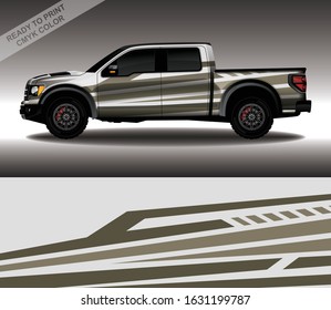 Car wrap decal design vector, custom livery race rally car vehicle sticker and tinting.