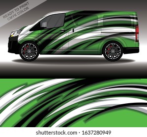Car wrap decal design vector, custom livery race rally car vehicle sticker and tinting.