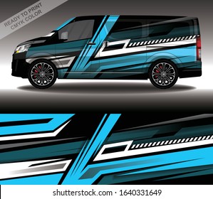 Car wrap decal design vector, custom livery race rally car vehicle sticker and tinting.