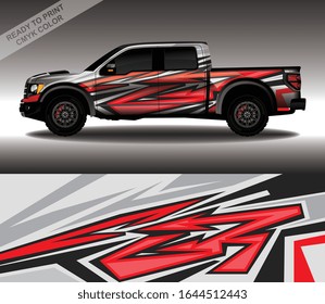 Car wrap decal design vector, custom livery race rally car vehicle sticker and tinting.