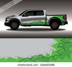 Car wrap decal design vector, custom livery race rally car vehicle sticker and tinting.