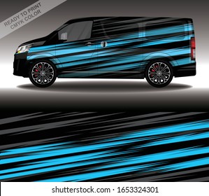 Car wrap decal design vector, custom livery race rally car vehicle sticker and tinting.