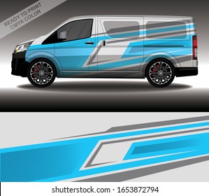 Car wrap decal design vector, custom livery race rally car vehicle sticker and tinting.