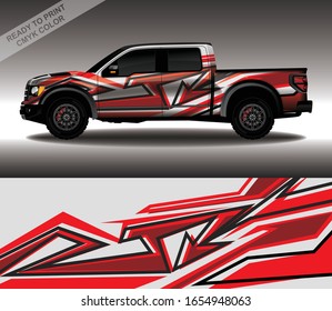 Car wrap decal design vector, custom livery race rally car vehicle sticker and tinting.