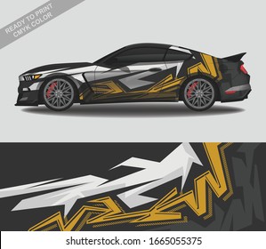 Car Wrap Decal Design Vector Custom Stock Vector (Royalty Free ...