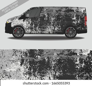 Car wrap decal design vector, custom livery race rally car vehicle sticker and tinting.