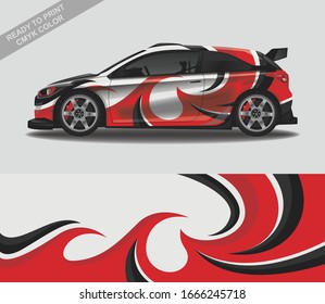Vector de diseño de la envoltura de Camión, adhesivo y tintado de vehículos de camión de carrera de la carrera de la livina personalizada.