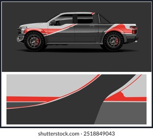 car wrap decal design vector sport car decal wrap design vector