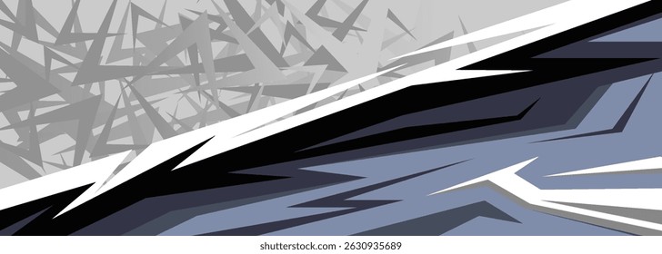 Car wrap decal design vector, custom livery race rally car vehicle sticker and tinting