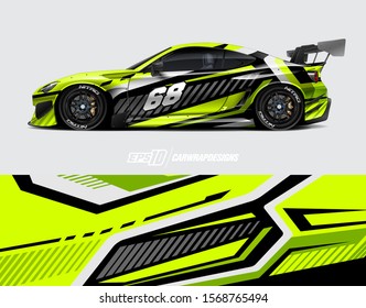 Car Wrap Decal Designs Abstract Racing Stock Vector (Royalty Free ...