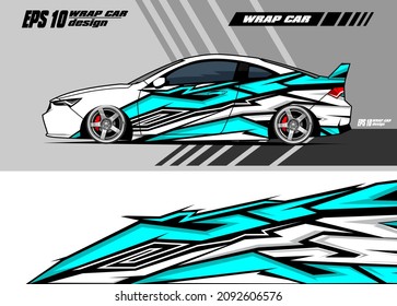 Car wrap decal designs Premium Vector premium