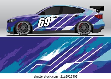 Car wrap decal designs for racing livery or daily car vinyl sticker