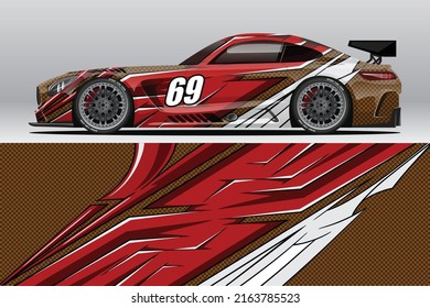 Car wrap decal designs for racing livery or daily car vinyl sticker