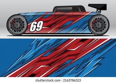 Car wrap decal designs for racing livery or daily car vinyl sticker