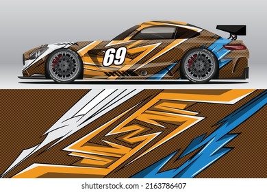 Car wrap decal designs for racing livery or daily car vinyl sticker