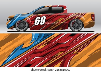 Diseño de calcomanías de ajuste de coches para lirios de carreras o pegatinas de vinilo de coches diarios
