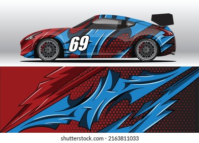 Car wrap decal designs for racing livery or daily car vinyl sticker