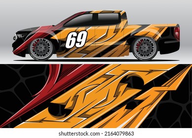 Car wrap decal designs for racing livery or daily car vinyl sticker