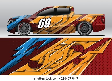 Car wrap decal designs for racing livery or daily car vinyl sticker