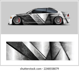 Automobil verpacken decal Grafik Design.