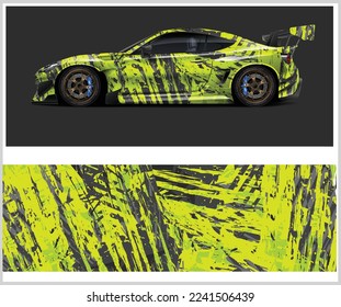 car wrap, decal, vinyl sticker designs concept