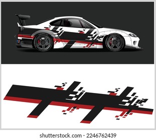car wrap, decal, vinyl sticker designs concept