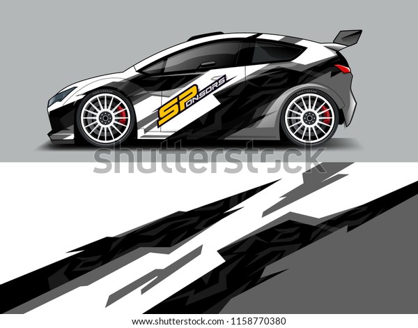 Car wrap design abstract strip and background for\
Car wrap and vinyl sticker