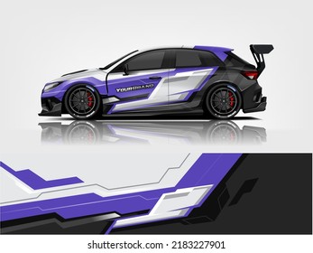Car Wrap Design Background Printable Files Stock Vector (Royalty Free ...