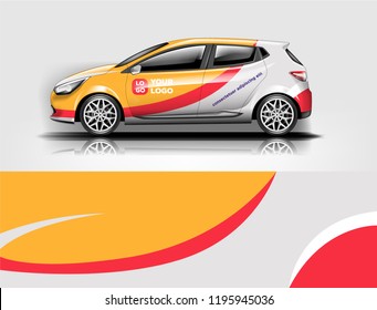 Car wrap design, for branding, services, company.