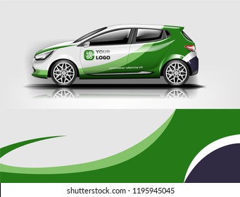 Car wrap design, for branding, services, company.