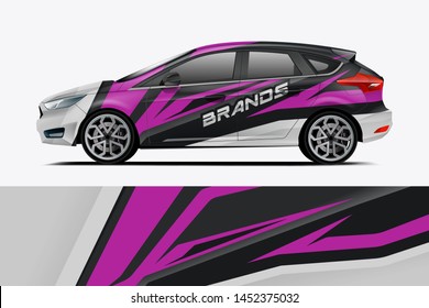 Car wrap design, for branding, services, company dekal
