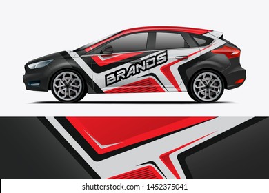 Car wrap design, for branding, services, company dekal
