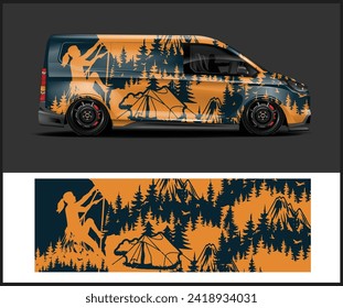Car Wrap Design with Car Wrap mockups