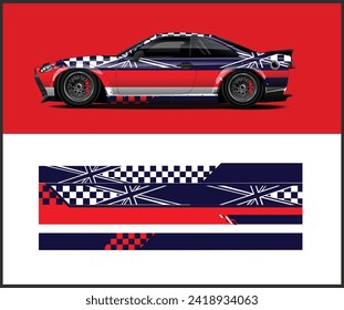 Diseño de ajuste de coche con maquetas de ajuste de coche