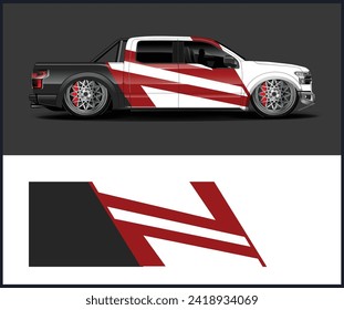 Car Wrap Design with Car Wrap mockups