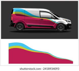 Car Wrap Design with Car Wrap mockups