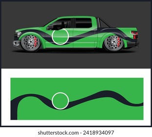 Car Wrap Design with Car Wrap mockups