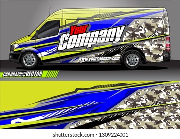 car wrap design. modern lines with abstract background vector concept for vehicle vinyl wrap and automotive decal 