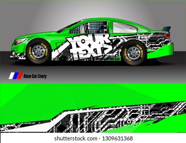 car wrap design. simple lines with abstract background vector concept for vehicle vinyl wrap and automotive decal 