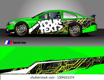 car wrap design. simple lines with abstract background vector concept for vehicle vinyl wrap and automotive decal 